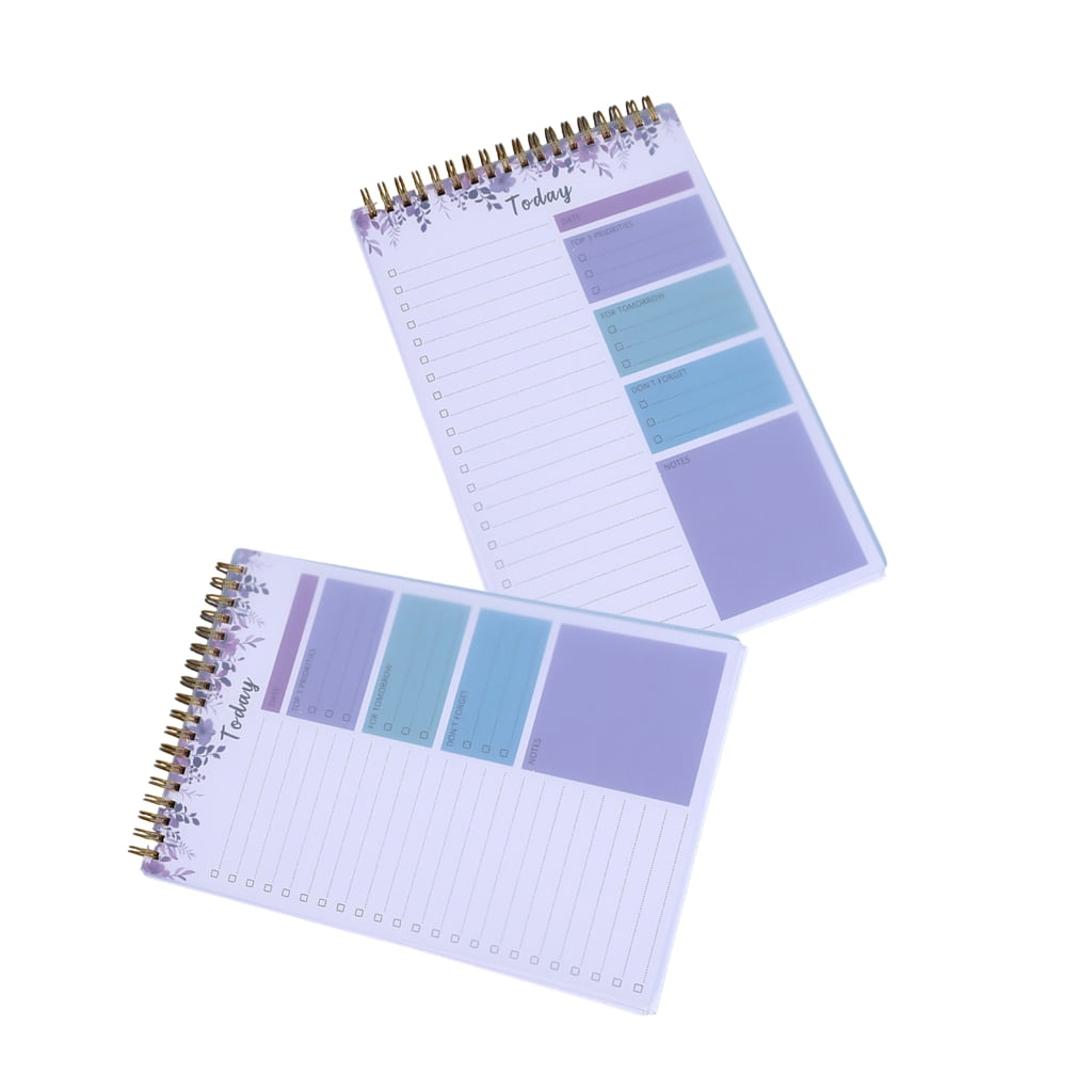 Daily Planner Weekly Planner Notepads Management Notebook Personal Organisers