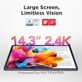 thumbnail image 3 of Restored TCL NXTPAPER 14 Android Tablet, 14.3" Paper-Like Display Drawing Pad, Digital Notebook & Musician Tablet with 4096-Level Stylus & Flip Case, 8+8GB RAM, 256GB Storage, Gray, 3 of 5