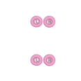thumbnail image 4 of Sidaley 1 par de 2 almohadillas para los oídos para juegos, almohadillas para los oídos, cubierta de protección auditiva transpirable, repuesto para Rosado 2piezas, 4 of 6