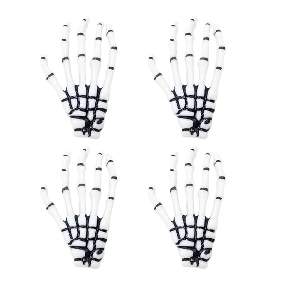 Milisten 19Pcs Hand Skeleton Hair Clip Adults Costume Accessory
