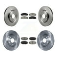 thumbnail image 1 of Transit Auto Front Rear Disc Brake Rotors and Semi-Metallic Pads Kit for Car Dodge Grand Caravan Journey Chrysler Town & Country Ram C/V Volkswagen Routan K8S-101013, 1 of 11