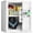 White, variant on Safe Box 1.2 Cubic Biometric Safe Quick Access Fingerprint Lock Box for , with System LCD Display and Fireproof Bag