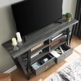 thumbnail image 4 of Tall TV Stand with Pre - assembled Metal Glide Drawers / Organize Media Accessories, 4 of 4