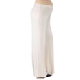 thumbnail image 5 of Maternity Elastic Waist Flared Palazzo Pants, 5 of 9