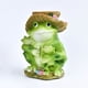 thumbnail image 4 of Alimentador de Aves Ganfancp Cuddle Ranas de Resina para Jardín Decoración Maceta de Flores 1X Comedero para Pájaros Rana, 4 of 7
