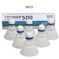 thumbnail image 5 of Mosiee 6Pcs Nylon Badminton Shuttlecock Birdies With Cork Wood Head Moderate Speed, 5 of 5