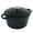 Black, variant on Hawsaiy 4.5 QT Enameled Cast Iron Dutch Oven with Lid, Nonstick Cookware for Baking, Roasting, Braising & Cooking, Dual Handles, Red