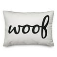 thumbnail image 2 of Creative Products Woof 14x20 Spun Poly Pillow, 2 of 3
