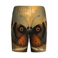 thumbnail image 2 of Lsque Majestic Butterfly Sunset Mens Sleep Pajama Shorts,Short Pajama Pants, Cotton Ultra-Soft Knit-Medium, 2 of 9