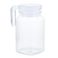 thumbnail image 6 of PTOOTP 1Pcs Clear Plastic Water Bottle Large Opening Handle Design For Cold Drink 600ML, 6 of 8