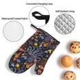 thumbnail image 5 of XMXT Heat Resistant Oven Mitts and Pot Holders Sets, Undersea Creatures Decoration Oven Mitt Hot Pads Kitchen Cooking BBQ Gloves, 4 Pcs, 5 of 8