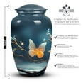 thumbnail image 2 of 10 Inch Urn (Pack Of-1) Cremation Urn Human Ashes - Large Urns For Human Ashes Adult - Memorial Urns Large Adult - Urns For Human Ashes Large Adult - Funeral Urns For Human Ashes Adult Male, 2 of 5