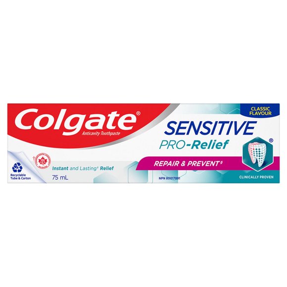 Dentifrice Colgate Sensitive Pro-Relief Réparation et prévention