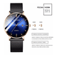 thumbnail image 2 of Reloj de Cuarzo Malubero Para Caballero Elegante Negro con Dorado, 2 of 3