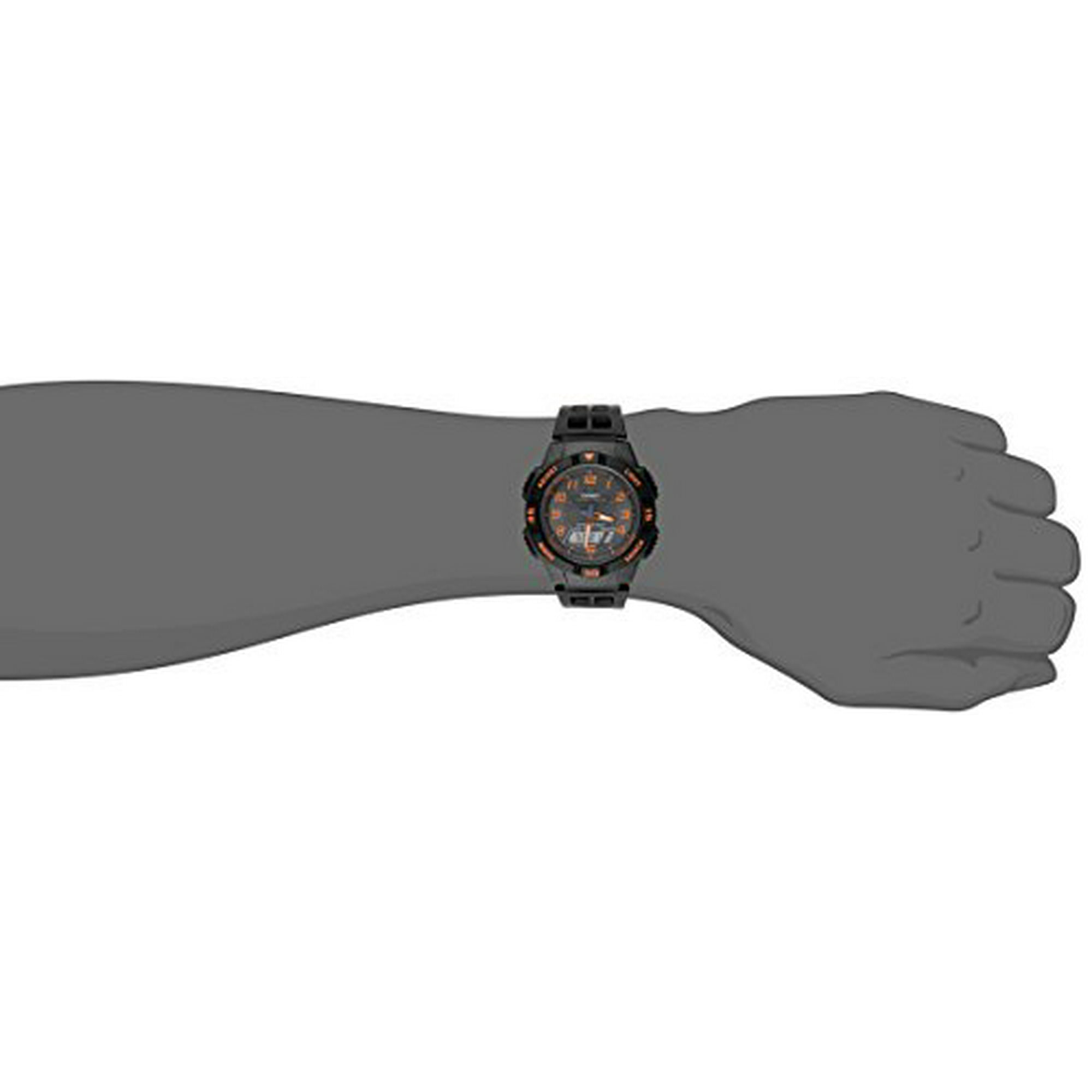 Casio Men s AQS800W 1B2VCF Slim Solar Multi Function Ana Digi Sport Watch Walmart