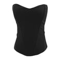 thumbnail image 5 of Angala Shapewear Bodysuit With Built In Bra Boned Corset Seamless High Waist Vest Top Soft Stylish Basic Shapers, 5 of 6
