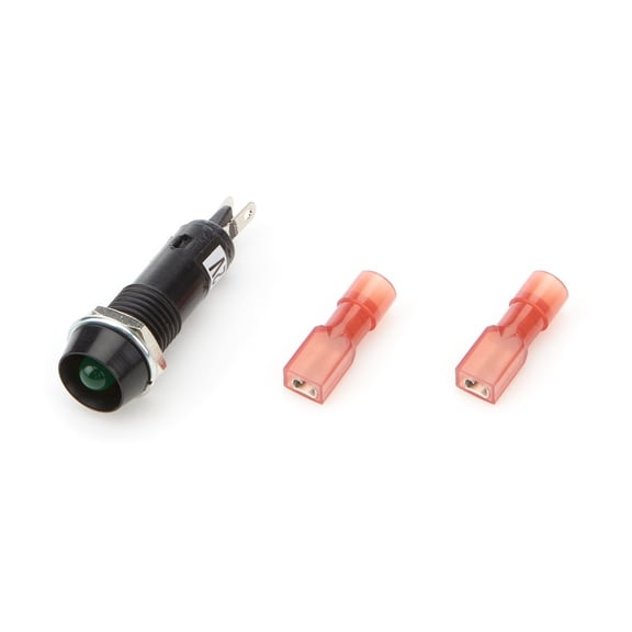 Quickcar Racing Products Warning Light 3/8in Green