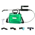 thumbnail image 1 of Regadera Eléctrica Jardinería 5L Rociador Portátil Pequeño Con Batería Litio Artefacto Riego Automático Flores Multifunción (5L Verde) [7.4V5L Doble Puerto Verde Transparente], 1 of 9