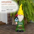 thumbnail image 4 of Alpine Corporation ZTY120 Garden Gnome Statue, Multicolor, 4 of 10