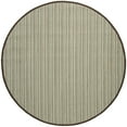thumbnail image 4 of SAFAVIEH Natural Fiber Urban Striped Sisal Runner Rug, Teal/Brown, 2'6" x 8', 4 of 9