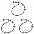 thumbnail image 1 of 3X A6460700932 6460700932 Fits for Sprinter 2.2 Fuel Leak Off Pipe Fuel Tank Line Hose Pipe Injector Hose,3 x Fuel Injector Hose,black, 1 of 5