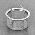 thumbnail image 6 of Fine Mesh Sink Strainer,Kitchen Drain Strainer Mesh with Handle,Dishwasher Washable Sink Strainer,Hair & Prevents Clogs,Rust-Proof Stainless Steel,Fits Standard Drain, 6 of 7