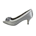 thumbnail image 4 of Lunar Womens Ripley Satin Court Shoes, 4 of 5