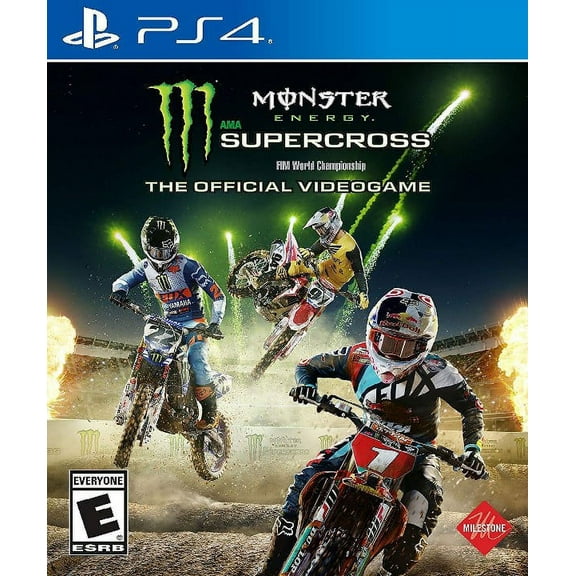 Restored Monster Energy Supercross (PlayStation 4, 2018) (Refurbished)