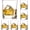6 Count (Pack of 1), variant on Glasses Set of 6 Large Glass Tasting Cups Glasses Tumblers for Drinking Irish (Square , 6*10.8oz)