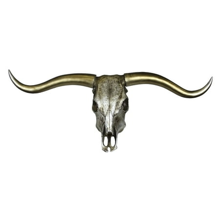 Sagebrook Home Bull Skull Wall Sculpture