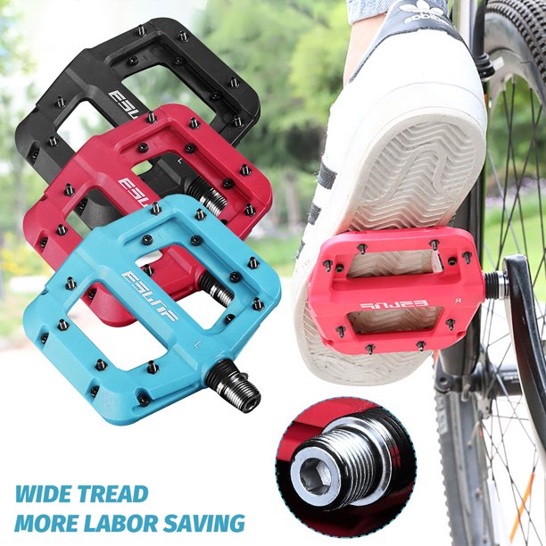 Xihbxyly Historia de La Navegación Pedal de Aluminio para Tririclo de Bicicleta, Pedal Ligero de Rodamiento de Bicicleta de Carretera