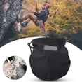 thumbnail image 4 of Bolsa de polvo de magnesio para escalada en roca, negra Bolsa de polvo de magnesio para escalada en roca al aire libre Bolsa de polvo de magnesio para escalada adaptada para la perfección, 4 of 8