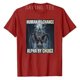 thumbnail image 3 of Camiseta divertida "Human By Chance Alpha By Choice", camisa divertida "Alpha Wolf Meme, abraza tu esencia alfa, ropa divertida de valor, frase, 3 of 5