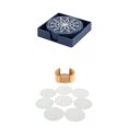 thumbnail image 1 of Posavasos de Bebidas de 8 Piezas Almohadillas de Taza de Cocina Baoblaze, 1 of 8