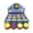 B, variant on 12PC Dumpling Squishies Toys, Glitter Dumpling Squish, Colorful Dumplings Stress Balls Fidget Sensory Toys,Squeeze Ball Stress Relief Toys Crystal
