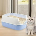 thumbnail image 4 of Bac à Litière pour Chaton avec Pelle à Litière Robuste Durable Ouvert, 4 of 9