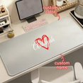 Custom Computer Desk Pad Custom Gaming Desk Mat & Mouse Pad Size 31.5in*11.8in - Personalized ...