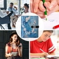 thumbnail image 5 of Leather Notebook with Pen Holder Writing Notepad Includes 100 Pages Lined Journal Butterflies and Circular Motif, 5 of 6