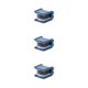 thumbnail image 3 of Moyic Cepillo de esponja plegable para cocina, fregador de placas de plástico en forma de U, , fregado, eliminación de manchas, removedor Azul 3Conjunto, 3 of 6