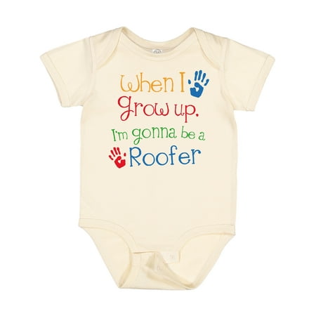 

Inktastic Roofer Future Boys or Girls Baby Bodysuit