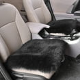 thumbnail image 5 of Htovila Sheepskin Seat,Seat Wool Cushion Covers Seat Cover Cushion Pad 18x18 Car Seat Buzhi Huiop Leeofty, 5 of 7