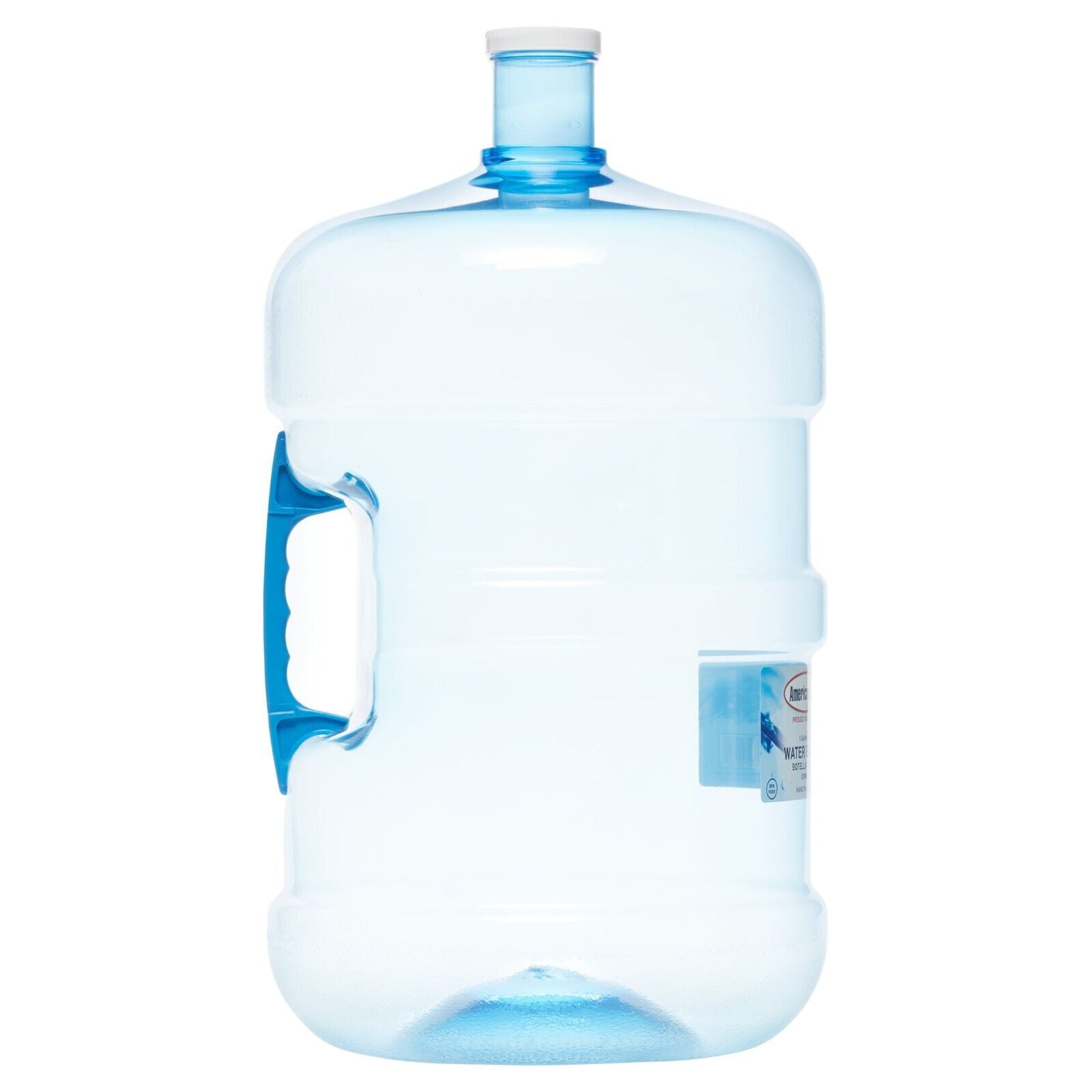 5 Gallon Water Jug Large Reusable Container Bottle Durable Plastic Big BPA FREE