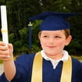 thumbnail image 5 of Boys Girls Kindergarten Graduation Cap and Gown with 2025 Tassel Blue Cap and Gown for Kindergarten Class of 2025 Tassel Set, 5 of 5