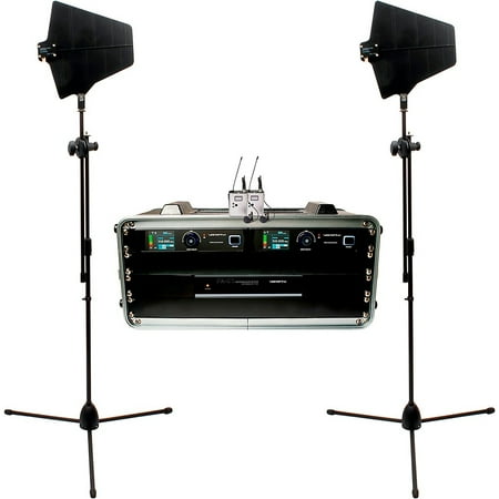 UPC: 0692868236273 | VocoPro BENCHMARK-DUAL-BP 2-Channel True Diversity Body Pack and Lavalier Microphone System