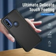 thumbnail image 5 of Xhy Moto G Pure Case, Moto G Power 2022 Case Military Grade Full Body Double Layer Protection Shock and Drop Resistant TPU Durable Removable for Moto G Pure Phone, Motorola Moto G Power Case - Black, 5 of 9