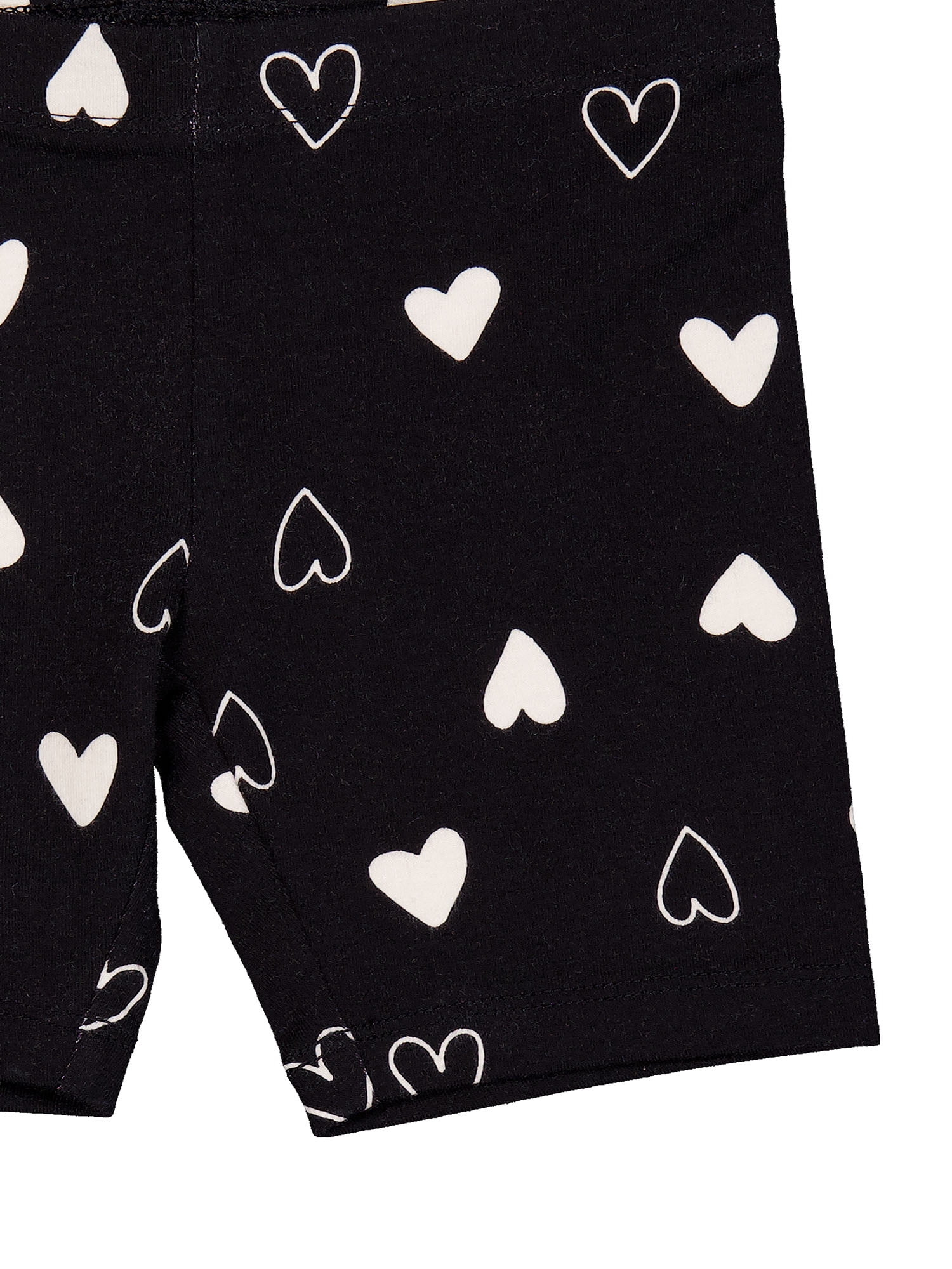 Wonder Nation Girls Bike Shorts, 6-Pack, Sizes 4-18 & Plus
