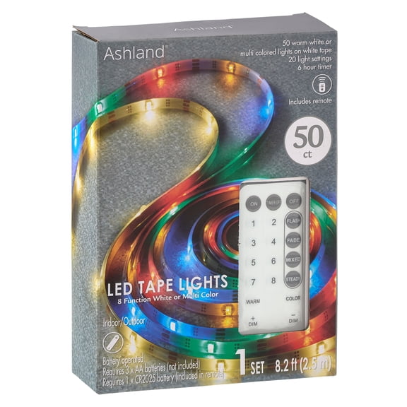 50ct. Color Changing LED Tape Lights by Ashland