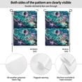 thumbnail image 2 of Easygdp Watercolor Mandala Garden Flag Yard Flag Welcome Flag, Double-Sided, Weather Resistant for Outdoor Decor - 28"x40", 2 of 9