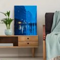 thumbnail image 5 of Parisian Streetscape Oil Painting Canvas Print Wall Art for Living Room Office Hotel Cafe, 5 of 8