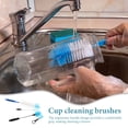 thumbnail image 3 of BESTYASH 1Set Portable Bottle Cleaner Brush Set with Practical Design for Home Use Assorted Colors, 3 of 8